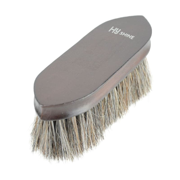 Hy Equestrian HyShine Deluxe Horse Hair Wooden Dandy Brush One Size