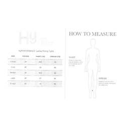 Hy Equestrian Ladies Oslo Fleece Lined Everyday Softshell Riding Tights XS-XL