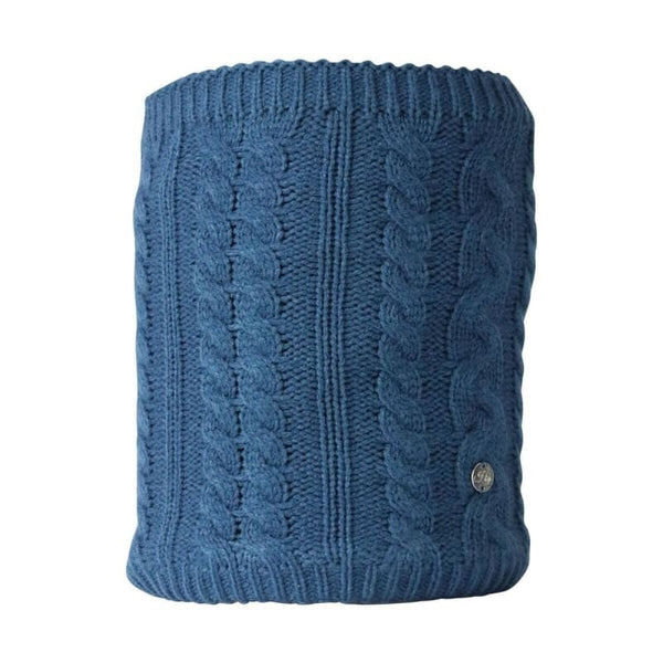 Hy Equestrian Melrose Cable Knit Snood Ladies Knitted Fleece Lined  Neck Warmer