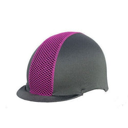 Hy Equestrian Mesh Hat Cover With Breathable Mesh For Central Vents All Colours