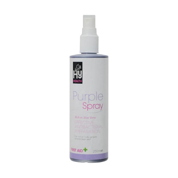Hy Equestrian Purple Spray First Aid Antibacterial Preparation Minor Cuts Grazes