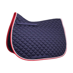 Hy Equestrian Splendid Showjump Saddle Pad All Colours Blue/Burgundy/Navy XS-Ful