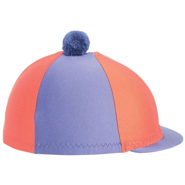 Hy Equestrian Two Tone Lycra Silks With Bobble Pom Pom Match Your XC Colours