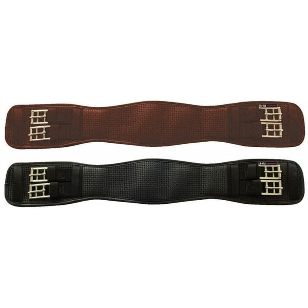 Hy Equestrian Waffle Dressage Girth Elasticated Both Ends Brown 32" SALE