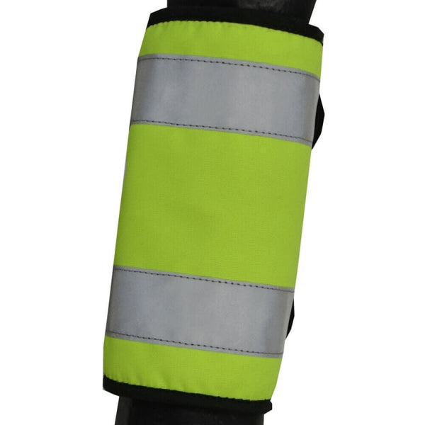 HyVIZ Reflector Horse Leg Wraps Reflective Hi-Viz Safety Pair Pink/Orange/Yellow