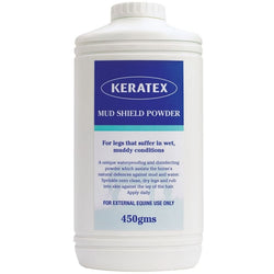 Keratex Mud Shield Powder Clean Protect Horses Legs Broken Skin Scabs Mud Fever