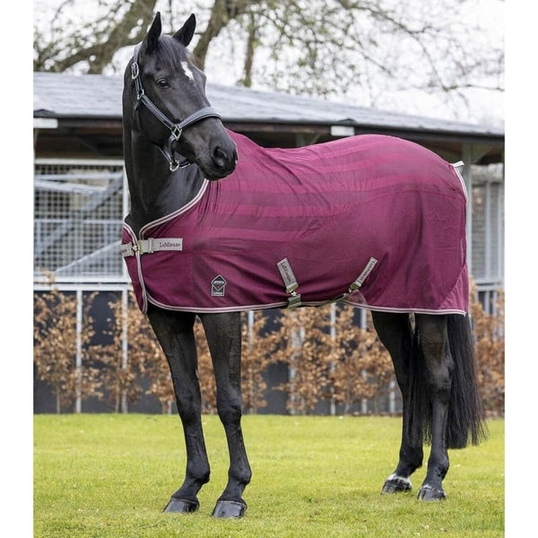 LeMieux Arika Air-Tek Wicking Muscle Cooler Post Exercise Sheet Navy/Grey 2021