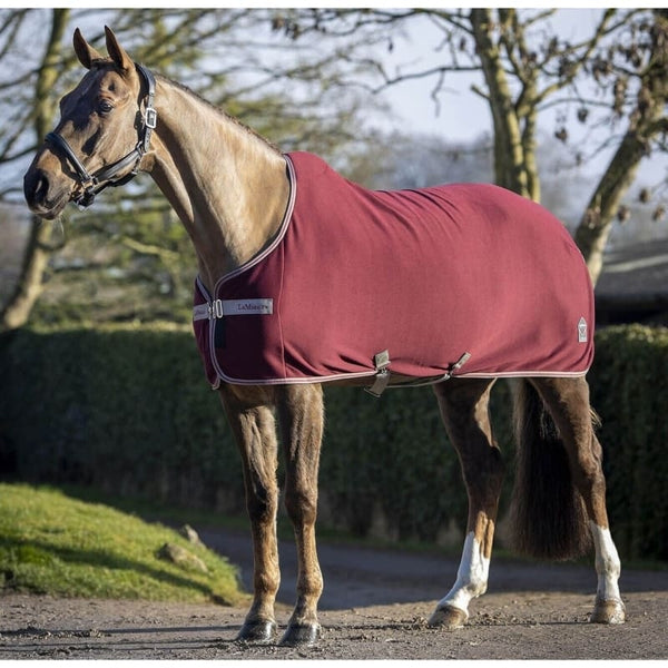 LeMieux ARIKA JERSEY-TEK Wicking Muscle Cooler Post Exercise RUG Navy/Grey 2021