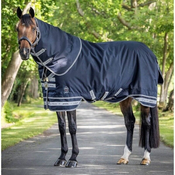 LeMieux Arika Storm-Tek Lightweight Light 100g Turnout Rug + Hood 5'3'-7'0' 2024