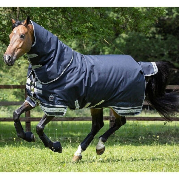 LeMieux Arika Storm-Tek Mediumweight Medium 200g Turnout Rug + Hood 5'6-7'0 2024