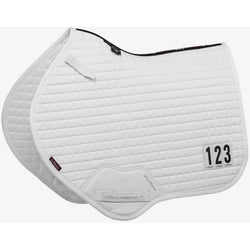 LeMieux Cotton Close Contact Competition Square + Numbers 1-9 Plain CC Jump Pad