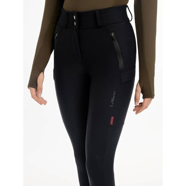 LeMieux Drytex Waterproof Breeches Full Silicone Seat Ladies Windproof Fleece 24