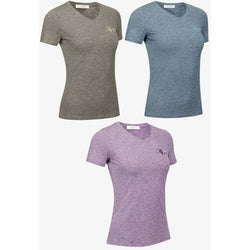 LeMieux Earth Collection T-Shirt Ladies Tee Recycled Eco Top Moss/Thistle UK8/UK12 SALE