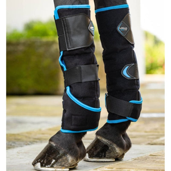 LeMieux Freeze Flow Ice Boot Cold Gel Therapy Compression Wrap Tendon Swelling