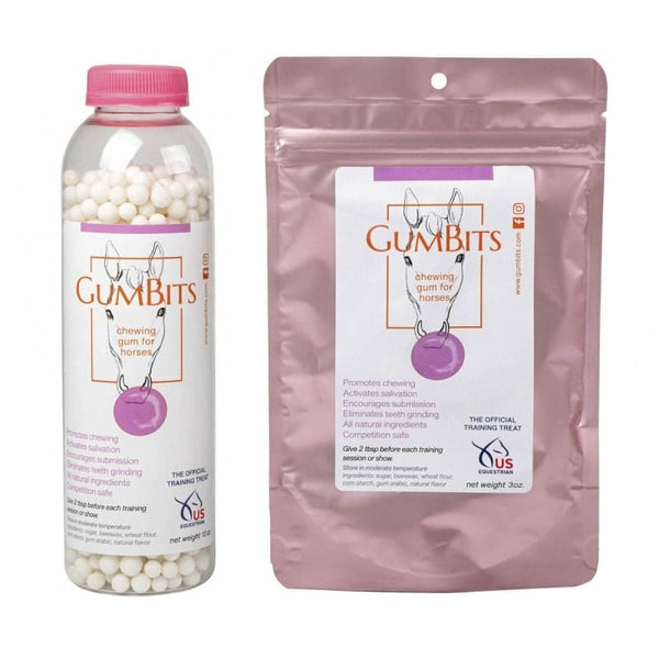 LeMieux Gumbits Gum Bits Candy Stop Horse Teeth Grinding Salivation and Submission