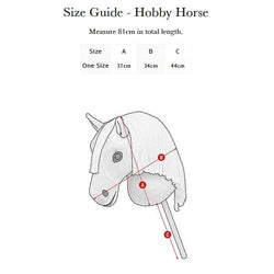 LeMieux Hobby Horse Freya Toy Bay Mare Pony Fluffy Soft Kids Mini Play Plushie