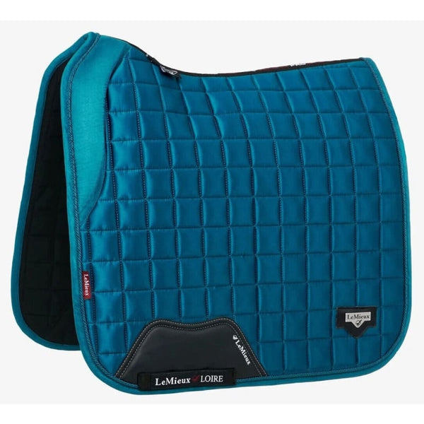 LeMieux Loire Memory Lux Satin Dressage Saddlepad Square New Winter 2023 Colours