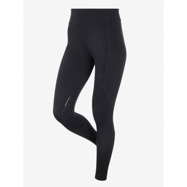 LeMieux Lucie Mesh Leggings Joddings Technical Lightweight Pull On Summer Jods Black UK6 SALE