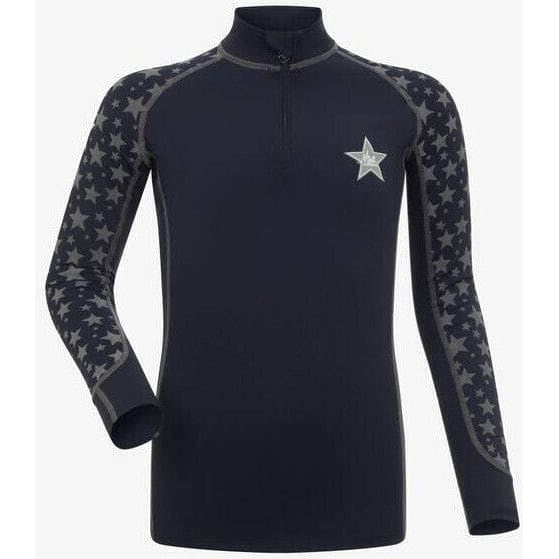 LeMieux Mini Reflective Base Layer Kids Technical Hi Viz Wicking XC Top Age 3-12