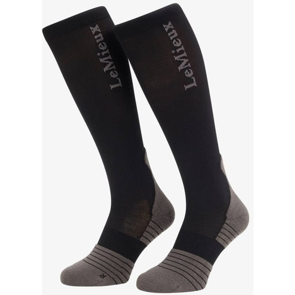 LeMieux Performance Socks Ultra Close Contact Cotton Technical Support Riding