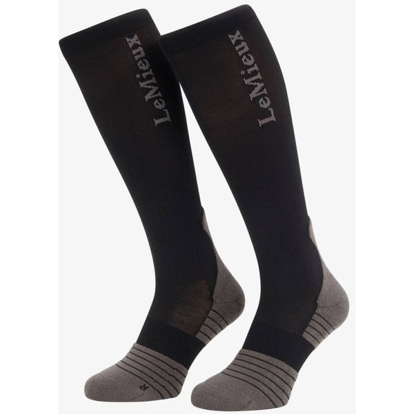 LeMieux Performance Socks Ultra Close Contact Cotton Technical Support Riding