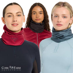 LeMieux Printed Stretch Snood Cosy Soft Micro Fleece Winter Neck and Face Warmer