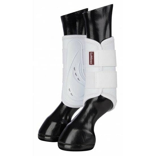 LeMieux ProShell Shield Flex Brushing Boots Lightweight Schooling Black L/XL SALE