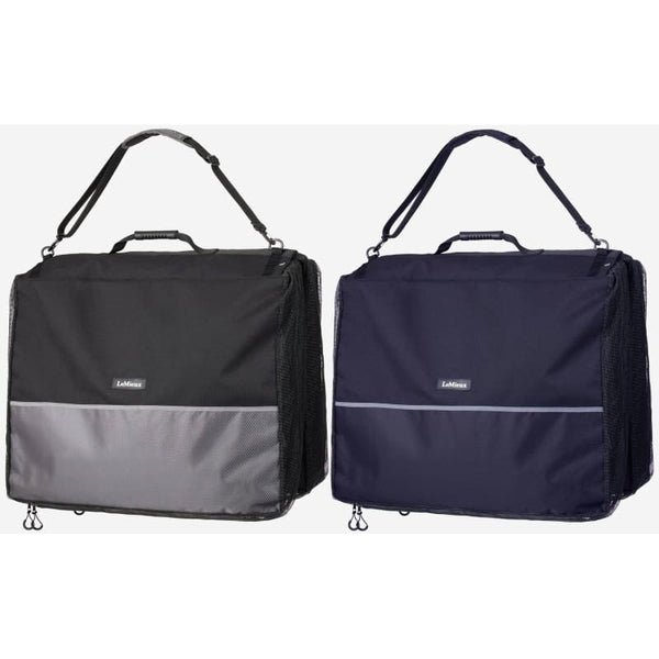 LeMieux Saddle Pad Carry Bag Protect SaddlePad Clean Travel Storage Black/Navy