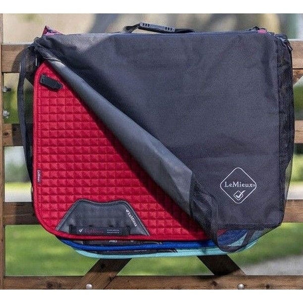 LeMieux ShowKit Saddle Pad Bag Protective Clean SaddlePad Travel Storage Black