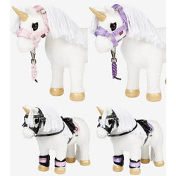 LeMieux Toy Pony Sets Kids Mini Play Unicorn Shimmer Saddlepad Boots Headcollar