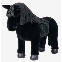 LeMieux Toy Pony Skye Black Dressage Smart Soft Kids Mini Play Horse Plushie