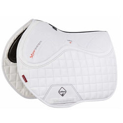 LeMieux X-Grip Twin Sided EuroJump Square Silicone Suede Black/Navy/White Full