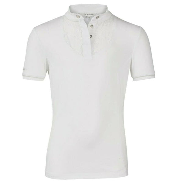 LeMieux Young Rider Belle Show Shirt Teens Kids Short Sleeve Competition Top