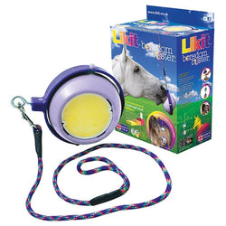 Likit Boredom Buster Rotating Hanging Horse and Pony Stable Toy Lick Enrichment