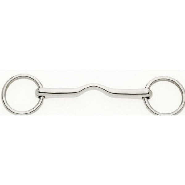 Lorina Cambridge Mouth Snaffle Pony/Double Bit Low Ported Small Loose Rings