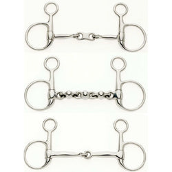 Lorina Filet Baucher French Link/Waterford/Single Jointed Hanging Cheek Snaffle