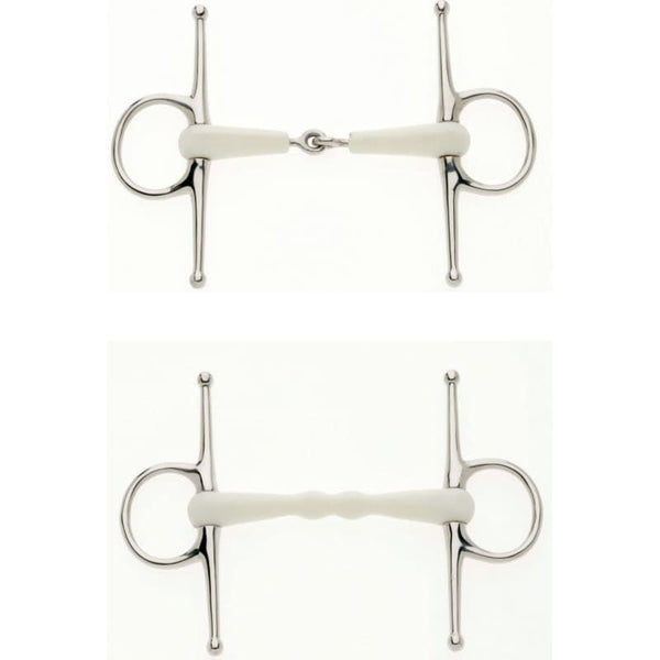 Lorina Flexi Full Cheek Mullen Mouth/Jointed Snaffle Bit Young Sensitive Horses 5.5" SALE