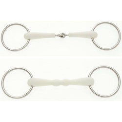 Lorina Flexi Loose Ring Mullen Mouth/Jointed Snaffle Bit Young Sensitive Horses