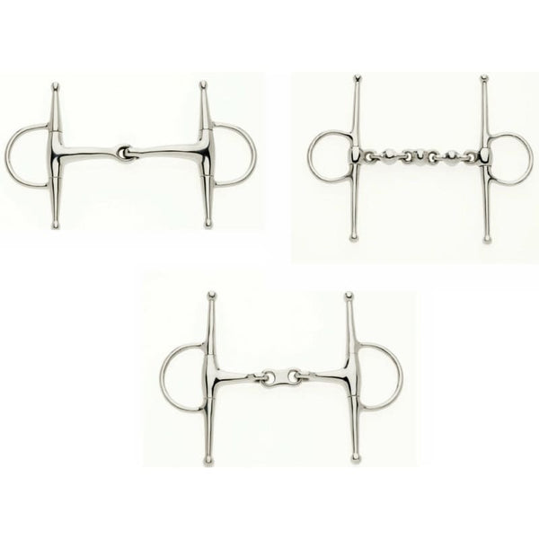 Lorina Full Cheek Eggbutt Jointed/ French Link/ Waterford Snaffle Dressage Legal