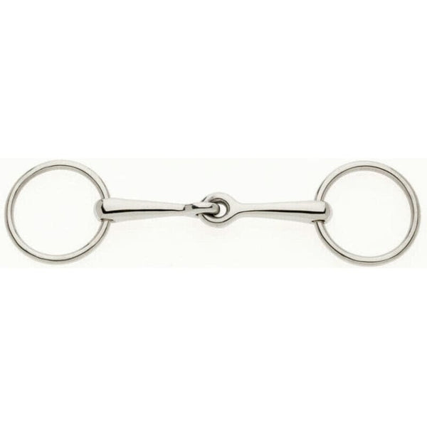 Lorina Single Jointed Loose Ring Weymouth Bradoon Snaffle Bit Dressage Legal 6.25" SALE