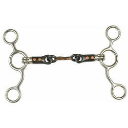Lorina Sweet Iron Link Tom Thumb Gag Horse Bit For Softness and Mouthing 4.5' - 6'