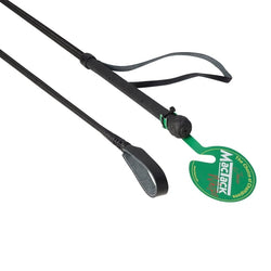 Mactack Junior Riding Whip With Rubber Handle and Keeper CW2/B Black/Brown 24'