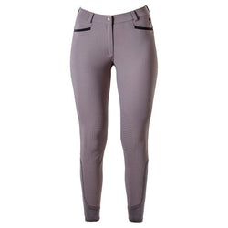 Mark Todd Ladies London Stretch Euroseat Breeches Grey/Black Taupe/Navy 24'-34'