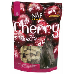 NAF Cherry Treats Healthy Delicious Flavoured Titbits Quality Ingredients 1Kg