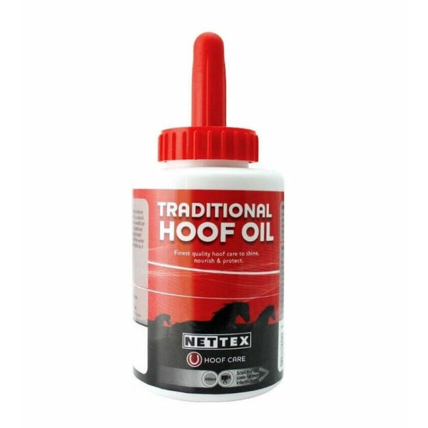 Nettex Traditional Hoof Oil Alcohol Free Nourishing High Shine Clear 400ml x 4