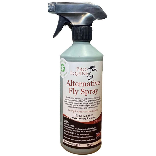 Pro-Equine Alternative Fly Spray Fly Protection and First Aid Combo Natural Blend