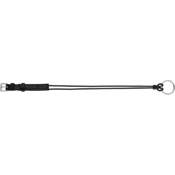 Sprenger Gag Cheeks Strong Non-Stretch Rope and Leather Black/Brown 42115