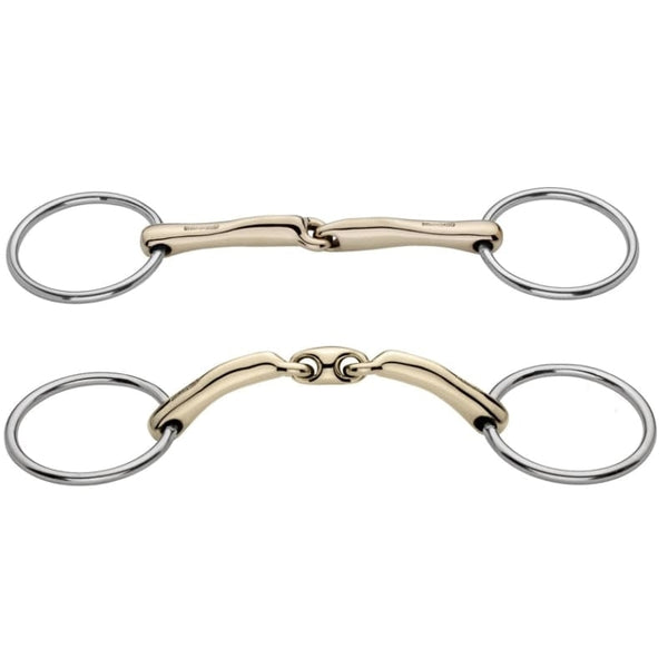 Sprenger Novocontact Single/Double Joint Snaffle Bit Sensogan 125mm SALE