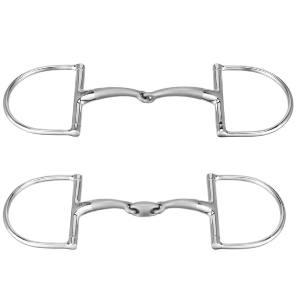 Sprenger Satinox D Ring Snaffle Bit Single / Double Jointed Lozenge Ergonomic