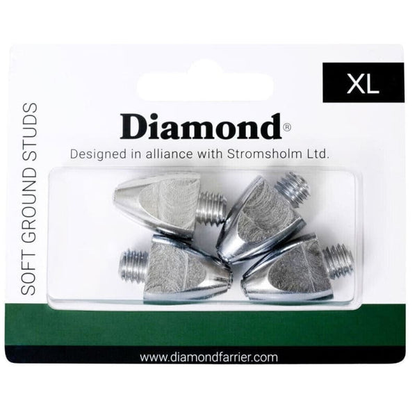 Stromsholm Diamond Soft Ground Studs Domed Shape with Tungsten Pin Standard/XL